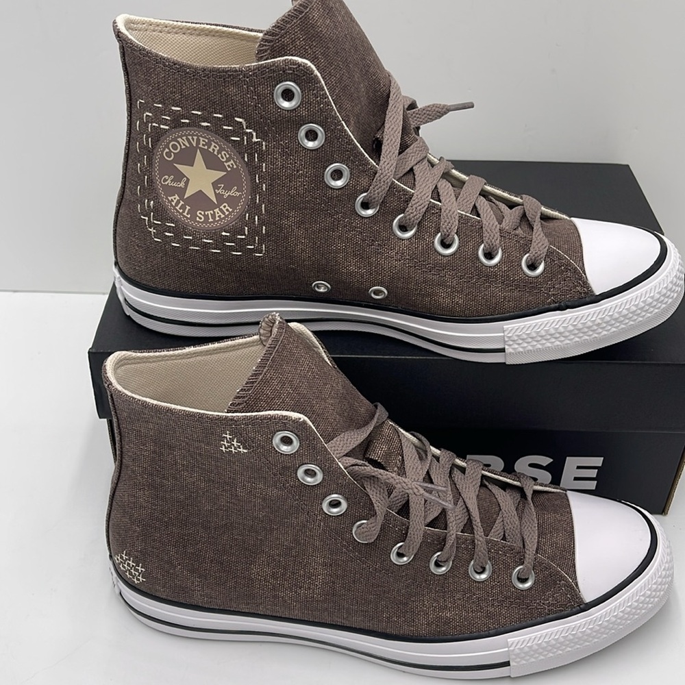 Converse WMNS All Star High-Top Sneakers Brown A08576F
CTAS HÌ
PURE PUMICE/PURE - Picture 2 of 16